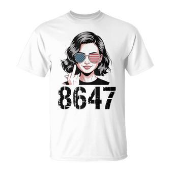 Protest 86 47 Anti Trump 8647 Anti-Trump Women T-Shirt - Thegiftio UK