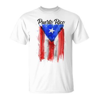 Puerto Rico Flag Hispanic Heritage Month Women T-Shirt - Thegiftio UK