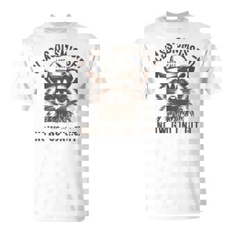 Raccoon Class Dismissed Now Go On Git Fun Last Day Of School T-Shirt | Mazezy