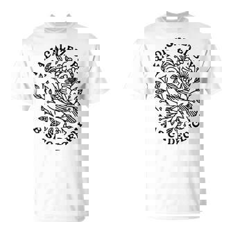 Radicalized By Basic Decency Floral Social Justice Protest T-Shirt | Mazezy