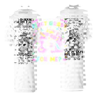 Im Ready For First Grade Unicorn First Day Of School Girls T-Shirt | Mazezy