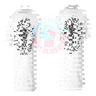 Resist Fascism Fight Oligarchy T-Shirt - Monsterry