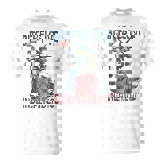 Retro Bitches Love Independence 4Th Of July T-Shirt - Monsterry