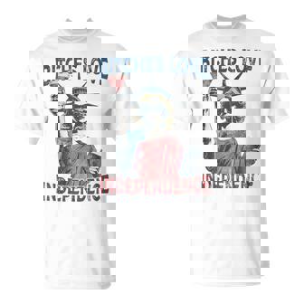 Retro Bitches Love Independence 4Th Of July T-Shirt - Thegiftio UK
