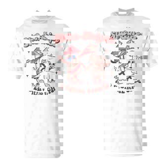 Retro Groovy 4Th Of July Stars Stripes & Equal Rights T-Shirt - Monsterry