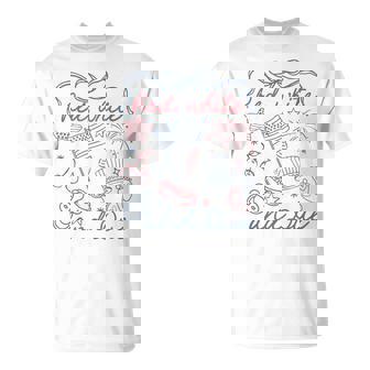 Retro Red White And Due Pregnancy Reveal 4Th Of July T-Shirt - Thegiftio