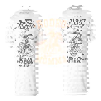 Rodeo Momma Western Cowboy Family Matching Mother's Day T-Shirt | Mazezy