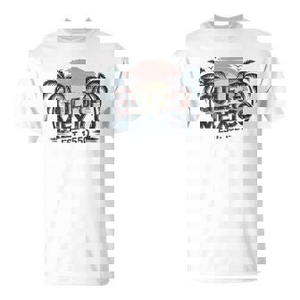 S Con Estampado Retrointage De Estilo Playero De Mexico Forever Camiseta unisex - Regaloses