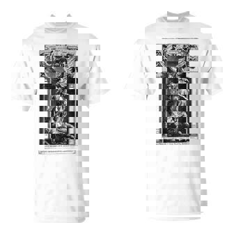 Saint Michael The Archangel Defeating Satan Christian T-Shirt - Monsterry