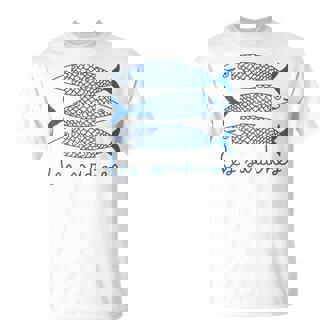 Sardine Poisson En Étain Graphique Lesardine T-Shirt - Cadeauxyz
