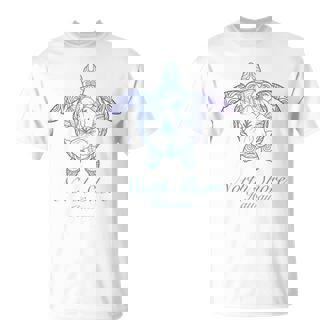 Save The Hawaii ウミガメ ハワイアンブルー トライバル タートル ホヌ Tシャツ - Kawaiitshirt