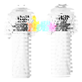 Save PBS Resist Rainbow Character Graphic T-Shirt | Mazezy