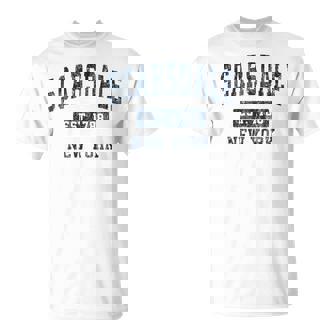 Scarsdale New York Ny ビンテージスポーツデザイン ネイビー Tシャツ - Kawaiitshirt