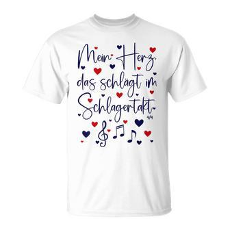 Schlager Party Oberteil Damenchlagerparty Outfit Frauen T-Shirt - Geschenkecke