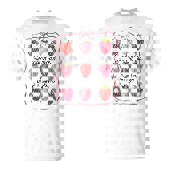 Second Grade Is My Jam Strawberry 2Nd Grade Back To School T-Shirt - Thegiftio