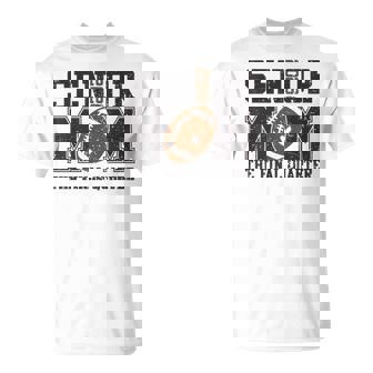 Senior Football Mom Football Mama Game Day Class Of 2026 T-Shirt - Thegiftio