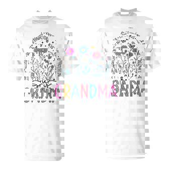 She Is Grandma Christian Mother's Day Religious Grandma T-Shirt | Mazezy