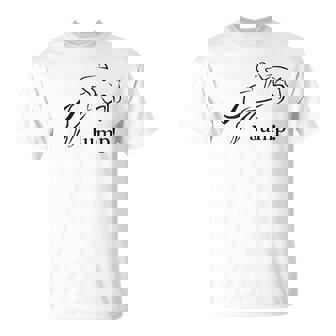 Showjumping Equestrian Horse Riding Tシャツ - Kawaiitshirt
