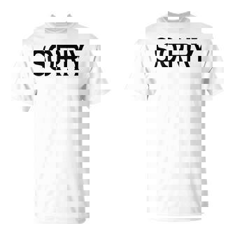 Sorry Das Icho Groß Tシャツ - Kawaiitshirt