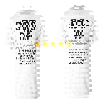 Sports Dad Loud In Thetands MVP 引用 Tシャツ - Kawaiitshirt