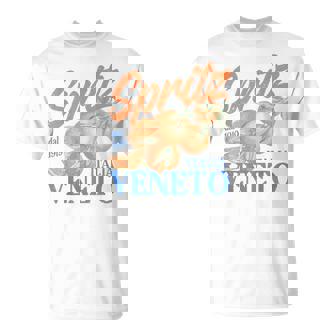 Spritz Veneto Dal 1919 Italia Vintage Orange Wine Cocktail T-Shirt - Thegiftio UK