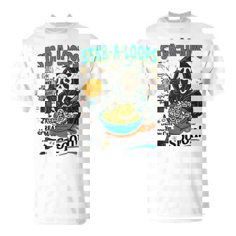 Stab-A-Loops Horror Cereal Box Halloween Killer Breakfast T-Shirt - Monsterry
