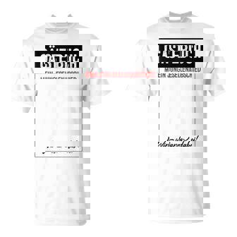 Stag Party Jga Guest Book T-Shirt - Seseable