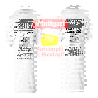 Stuttgart Football Kicken Clubwabia Winner Trophy Fan T-Shirt - Geschenkecke
