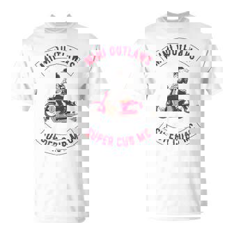 Super Cub スーパーカブ ミニモト 面白 ふざけ ネタ おもしろ バイク アウトロー バイカーギャング 長袖tシャツ Tシャツ - Kawaiitshirt