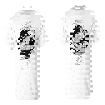 Tattoo Dragon Graphique Dos Japonais Dragon De Feu T-Shirt - Cadeauxyz