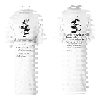 Teacher Exhausterwhelmulated Exhausted Teacher Definition T-Shirt - Thegiftio UK