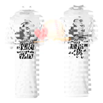 That's My Grandson Out There Baseball Grandma T-Shirt | Mazezy