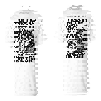 This Is My Work From Homearcastic Cat Remote Worker Tシャツ - Kawaiitshirt