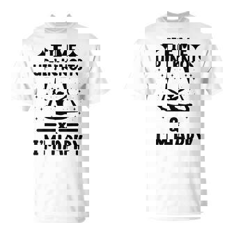 Tie Me Up In Knots & I'm Happy エアリアル ヨガ 体操選手 エアリスト Tシャツ - Kawaiitshirt