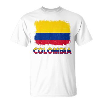 Toddler Colombian- Flag Colombia Hispanic Heritage Men T-Shirt - Thegiftio UK