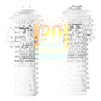 Together 20 Years Forever To Go 結婚20周年記念 Tシャツ - Kawaiitshirt