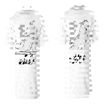 Top Drôle De Yoga Amoureux Des Chats T-Shirt - Cadeauxyz