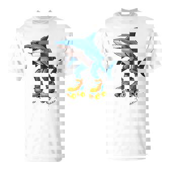 Tralalero Tralala ブレイン レッド ファニー サメ ミーム Tシャツ - Kawaiitshirt