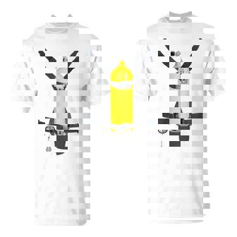 Trompe L'œil スキューバダイビングボトルバック Tシャツ - Kawaiitshirt