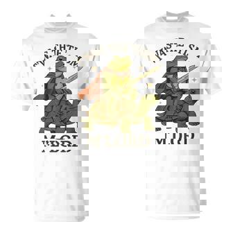 Twas The Tism M Lord Vintage Frog Graphic Autism T-Shirt | Mazezy