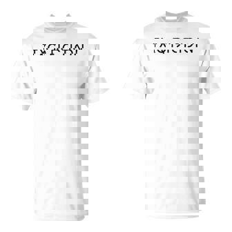 Txq Fiction 白tシャツ（半袖） Tシャツ - Kawaiitshirt