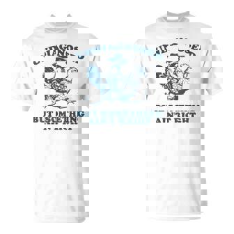 Undiagnosed But Something Ain't Right Raccoon Chicken Cowboy T-Shirt - Thegiftio UK