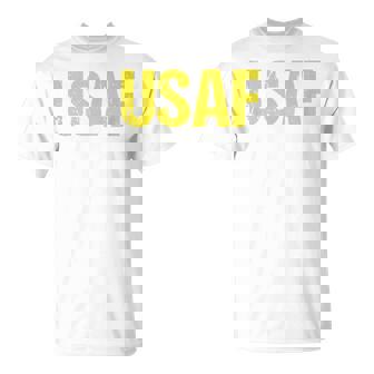 Us Air Force Usaf Desgastada Camiseta unisex - Regaloses