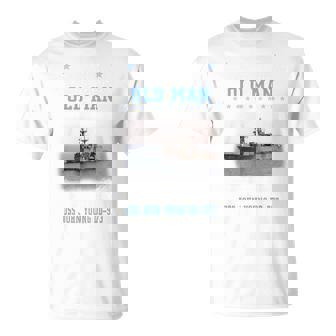 Uss John Young Dd-973 Destroyer Class Veterans Father Day T-Shirt - Thegiftio UK