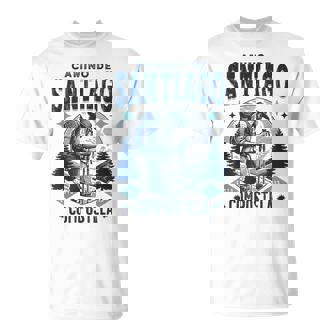 Viaje Del Camino Deantiago Compostela Experiencia Espiritual Camiseta unisex - Regaloses