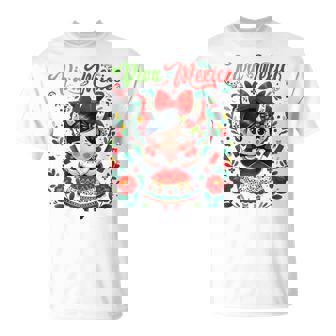 Viva Mexico Mexican Girl Mexico Independence Day T-Shirt - Monsterry