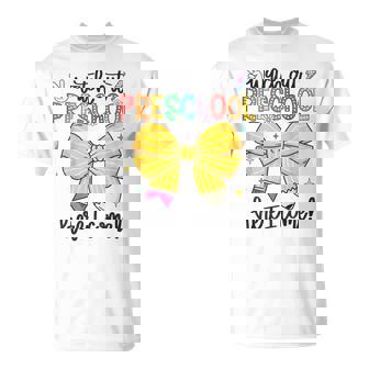 Watch Out Pre-K Here I Come Preschool Back To School T-Shirt - Monsterry