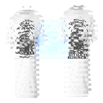 Weird Teachers Build Character Appreciation Raccoon T-Shirt - Monsterry