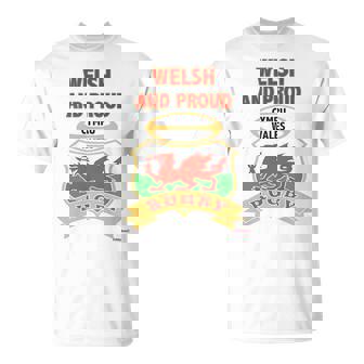 Welsh Dragon Wales ラグビートップ 長袖tシャツ Tシャツ - Kawaiitshirt