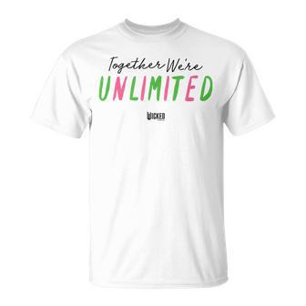 Wicked Together We’Re Unlimited T-Shirt - Thegiftio UK